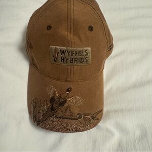 Wyffels Vtg Cap Hybrids Pheasant Embroidered Farm Seed Corn Promo Collectible